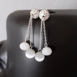 Long necklace/earring set